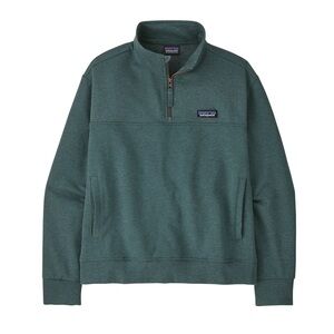 Patagonia | Women’s Ahnya Pullover Teal Quarter-Zip Fleece XS